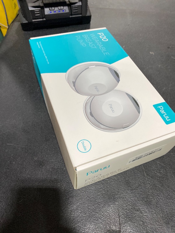 Photo 1 of Paruu P20 Electric Breast Pump Hands Free, 4 Modes & 12 Levels Suction with 19/21/24mm Double-Sealed Flange/Insert, Wearable & Portable, Visual Design of Time and Milk Volume (2 Pack, Light Green)