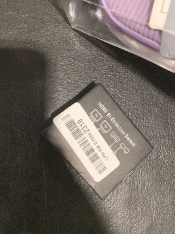 Photo 1 of HDMI Switch 4k@60hz Splitter, GANA Aluminum Bidirectional HDMI Switcher 2 in 1 Out, Manual HDMI Hub Supports HD Compatible with Xbox PS5/4/3 Blu-Ray Player Fire Stick Roku