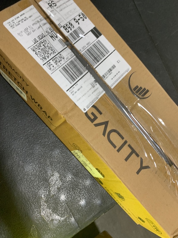 Photo 1 of FugaCity Stretch Wrap Film-15 Inch 1000 ft 60 Gauge Shrink Wrap for Pallet Wrapping, Industrial Strength 1 Roll Pallet Wrap with Handles, Moving Supplies Plastic Wrap Roll, 500% Stretch, Transparent