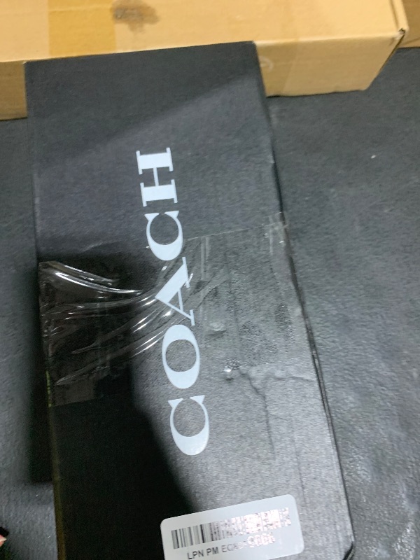 Photo 1 of Coach Women's Holly Block Heel Sandal Platform, Charcoal/Black, 7