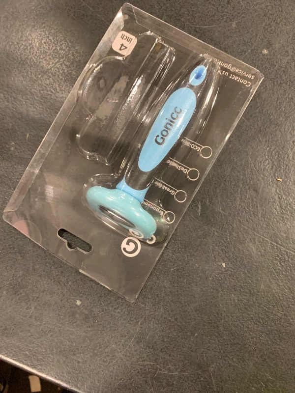 Photo 1 of Gonicc PDT- 1001 Professional Pet De Shedding comb Tool Blue