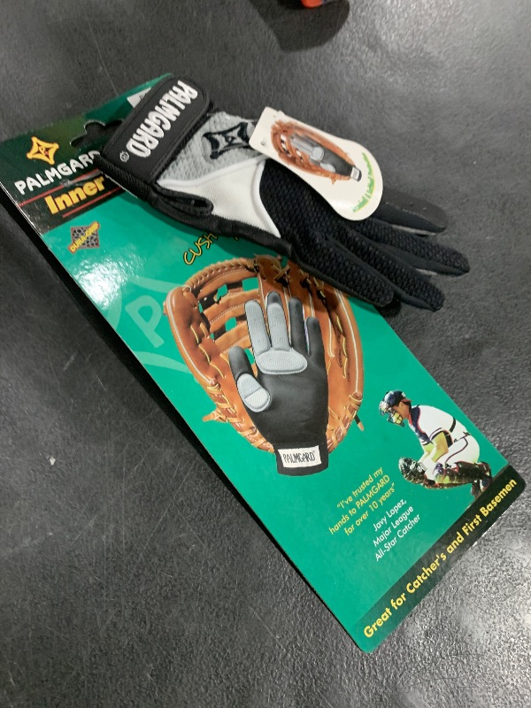 Photo 1 of Markwort Palmgard Xtra Inner Baseball Glove, Black, Right Hand, Youth,Small
