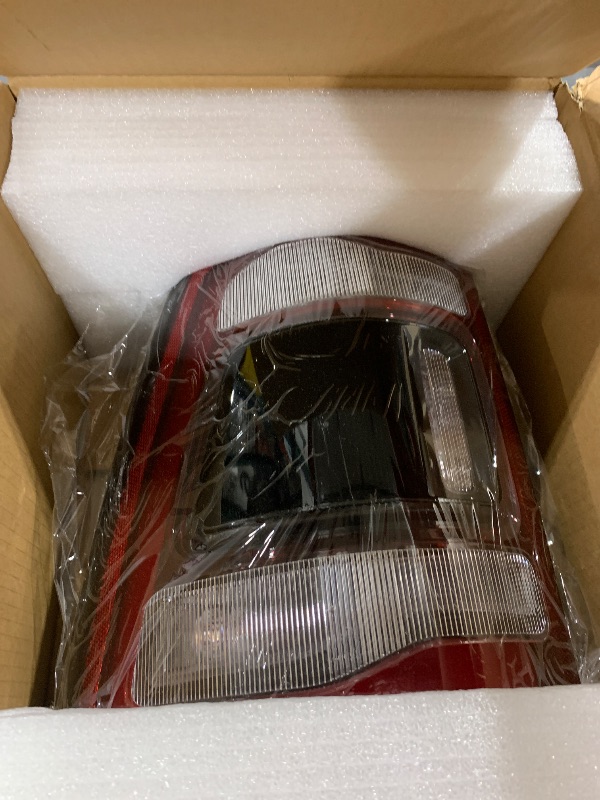 Photo 1 of Misakomo LED Taillamps - Brake Tail Lights Compatible with RAM 1500 2019-2024, Replace 55112993AB 55112993AC 55112993AD - LED Driving Reverse Lights Brake Turn Signal Lighting Rear Left Driver Side