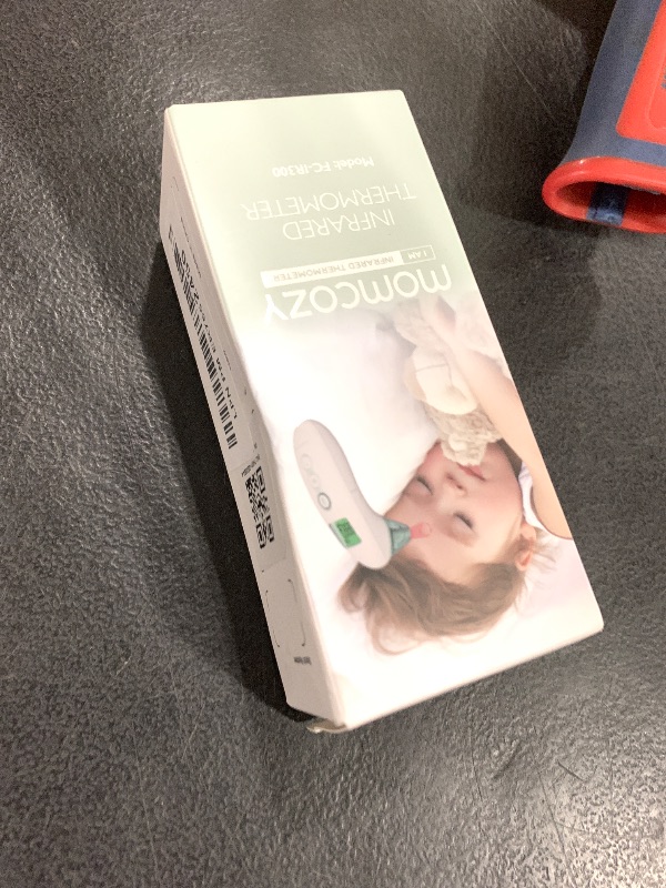 Photo 1 of Momcozy Non-Contact Forehead and Ear Thermometer, Digital Infrared Thermometer for Adults and Children, with Child Mode, Fever Alarm Function, Mute and Memory Functions, Fast and Accurate Measurement