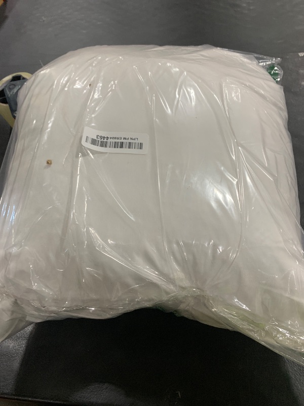 Photo 1 of BHZ Goose Down Feather Pillows Queen Size with Satin Pillowcases, Hotel Collection Bed Pillows for Sleeping Soft Pillow for Side and Back Sleepers with Silk Pillow Cases for Hot Sleepers, Beige