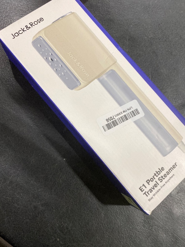 Photo 1 of Jack ? Rose Travel Steamer For Clothes,110-230V,0.9Ib Light,9 * 2.6in Small Mini Travel Size,Steamer Iron 2 in 1,15s Heat-Up,Ceramic Heat Panel,For Global ? Europe Traveling