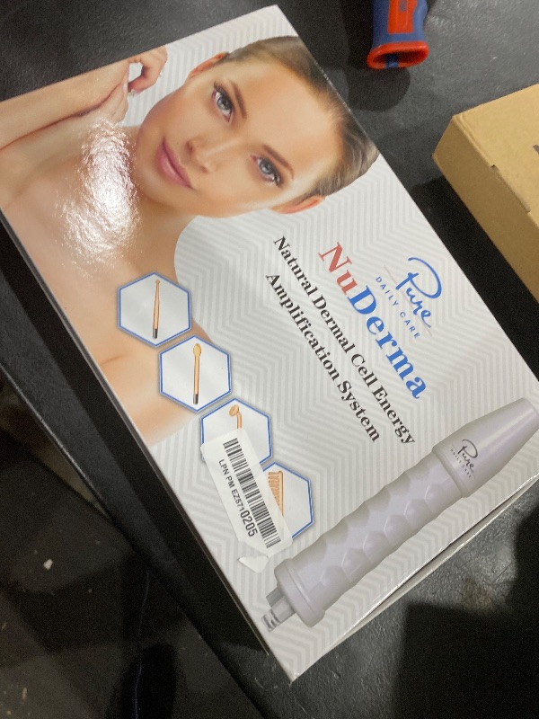 Photo 1 of Pure Daily Care NuDerma Handheld Skin Therapy Wand Machine w/Neon – Anti-Aging - Skin Tightening - Wrinkle Reducing - Dark Circles – Clarifying - Hair & Scalp Stimulator