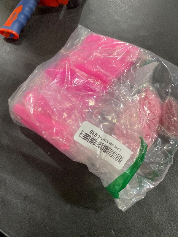 Photo 1 of Chumia 3576 Pcs Tagging Gun Clothes Garment Tag Attacher Kit with Needles Standard Plastic Barbs Fasteners Hang Label Strings Gourd Safety Pins Retail Price Size Label for Warehouse(Pink)