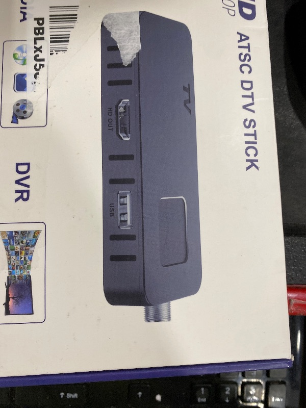 Photo 1 of DCOLOR Digital Converter Box for TV [2025 Updated], Mini ATSC Tuner [Hidden Behind TV], Watch & Record Free Over-The-Air Channels, Projectors with HDMI Output, DVR&EPG Ready, 2-in-1 Learning Remote