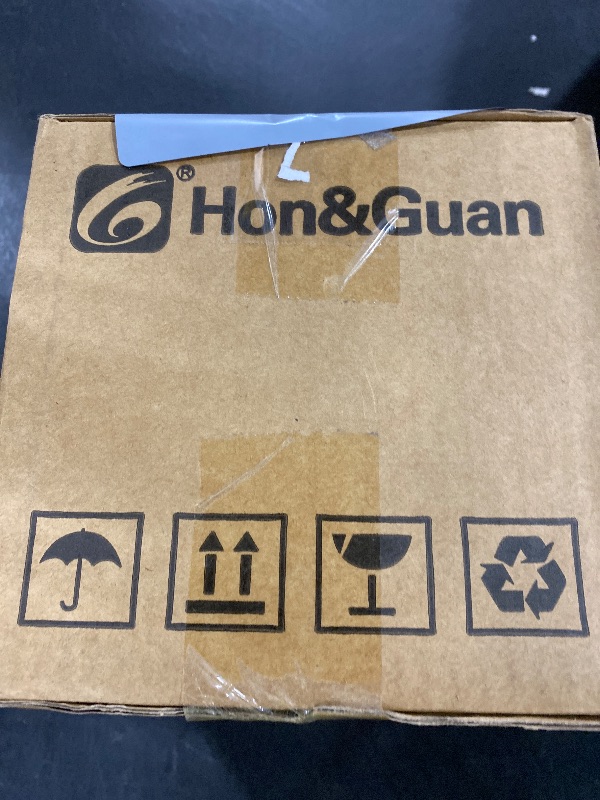 Photo 1 of Hon&Guan 4 Inch Dryer Vent Cover Outside with Removable Mesh, Wall Mount Extractor Vent with Rubber Cushioned Non-Return Flap, High Quality Iron Outside Dryer Vent Cover for House