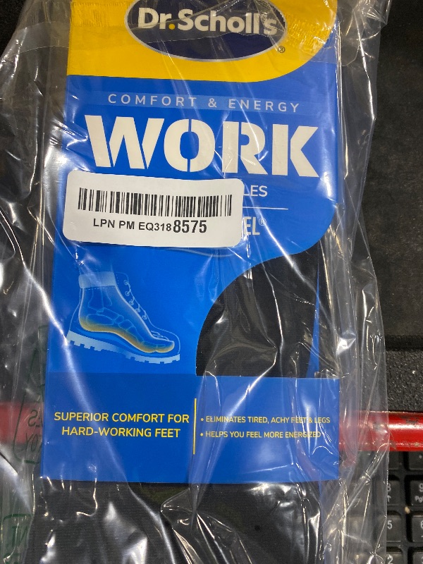 Photo 1 of Dr. Scholl's Work All-Day Superior Comfort Insoles (with) Massaging Gel, Men, 1 Pair, Trim to Fit