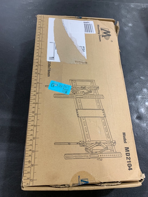 Photo 1 of Mounting Dream UL Listed Advanced Tilt TV Wall Mount for Most 42-90 Inch TVs, TV Bracket with Full Tilt Extension up to 7", Fits 16", 18", 24" Studs, Max VESA 600x400mm and 120LBS MD2104