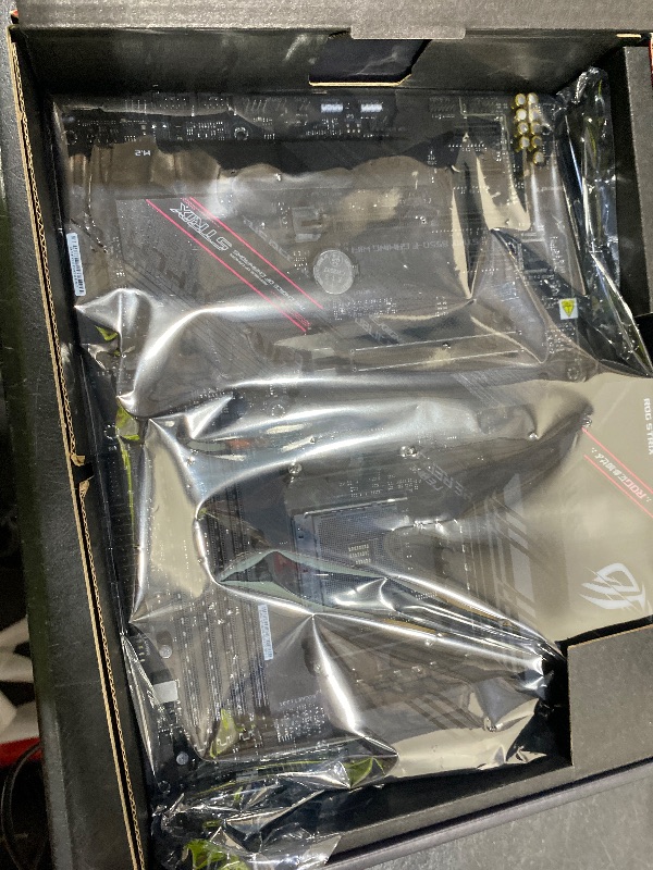 Photo 1 of Asus ROG Strix B550-F Gaming WiFi II AMD AM4 (3rd Gen Ryzen) ATX Motherboard (PCIe 4.0,WiFi 6E, 2.5Gb LAN, BIOS Flashback, HDMI 2.1, Addressable Gen 2 RGB Header and Aura Sync)