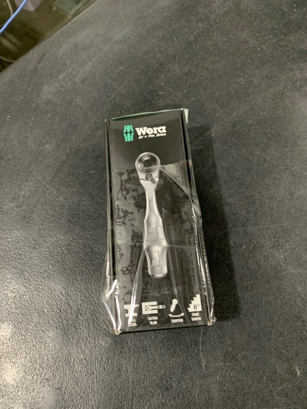 Photo 1 of Wera - 5073230001 8001 A 1/4" Square Drive Bit Ratchet, 60 Teeth