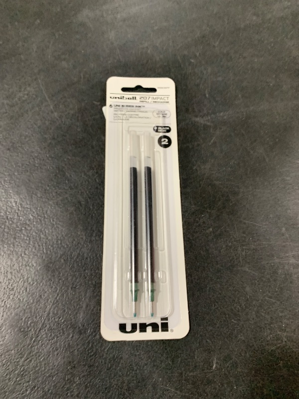 Photo 1 of uniball Refill For Gel Impact Gel Pens, Bold Conical Tip, Black Ink, 2/pack , Packaging may varyLPNPMEY7078932
