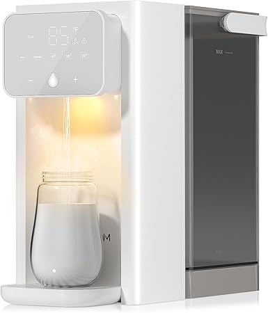 Photo 1 of Instant Hot Water Dispenser for Quick Heating & Dispense,Adjustable Temperatures & 3 Water Volume Dispense, Removable 100 Ounce 3L Water Tank Capacity, BPA Free
