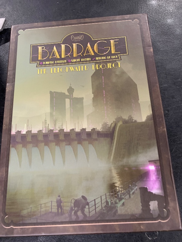 Photo 1 of Barrage: The Leeghwater Project Expansion | 1-4 Players | Ages 14 and up | Strategy | Expansion | 60-120 min Playtime