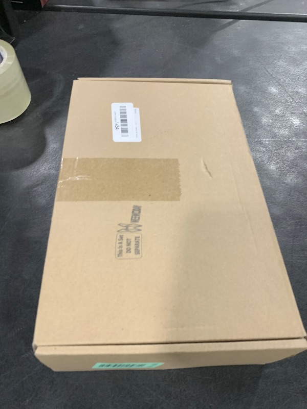Photo 1 of Weewooday 100 Pcs Frosted Plastic Gift Bags with Handles for Small Business Clear Shopping Bags with Cardboard Bottom,4 Sizes (Light Pink)