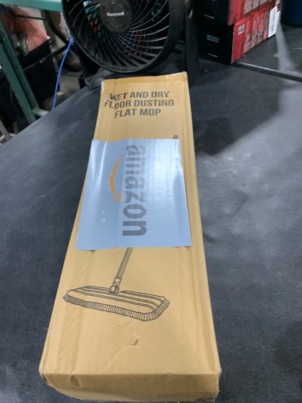 Photo 1 of Masthome Microfiber Mops for Floor Cleaning,Dust Mop with 4 Reusable Pads,Flat Flip Mops for Wet & Dry Use,Professional Microfiber Mop for Hardwood, Laminate,Tile Floor Cleaning-1 Scraper