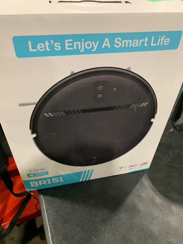Photo 1 of XIEBro Life Robot Vacuum and Mop Combo, Robotic Vacuum Cleaner 2 in 1 with WiFi/App/Voice, Schedule, Water Tank and Dustbin, Self-Charging, Slim, Ideal for Hard Floor, Pet Hair, Carpet