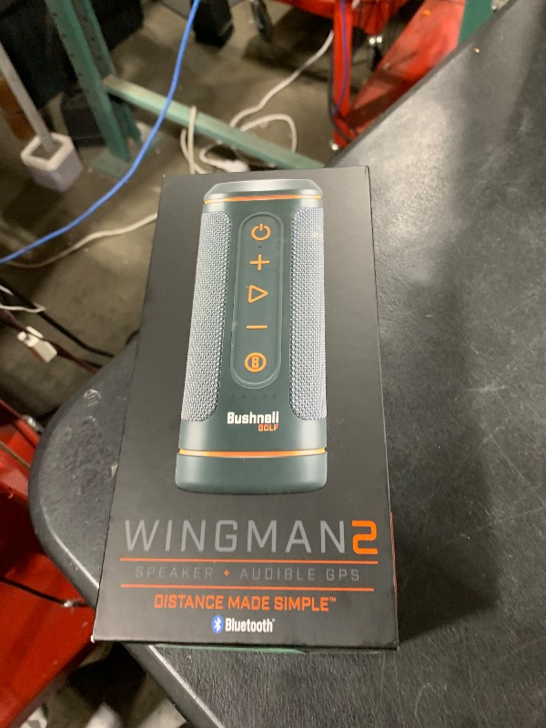 Photo 1 of Bushnell Golf Wingman 2 Golf Speaker with Audible GPS Distances