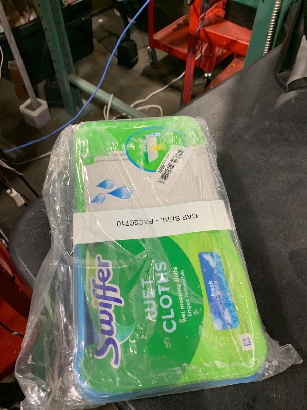 Photo 1 of Swiffer Sweeper Wet Mopping Cloths, Mops for Floor Cleaning, Open-Window Fresh, 24 Count