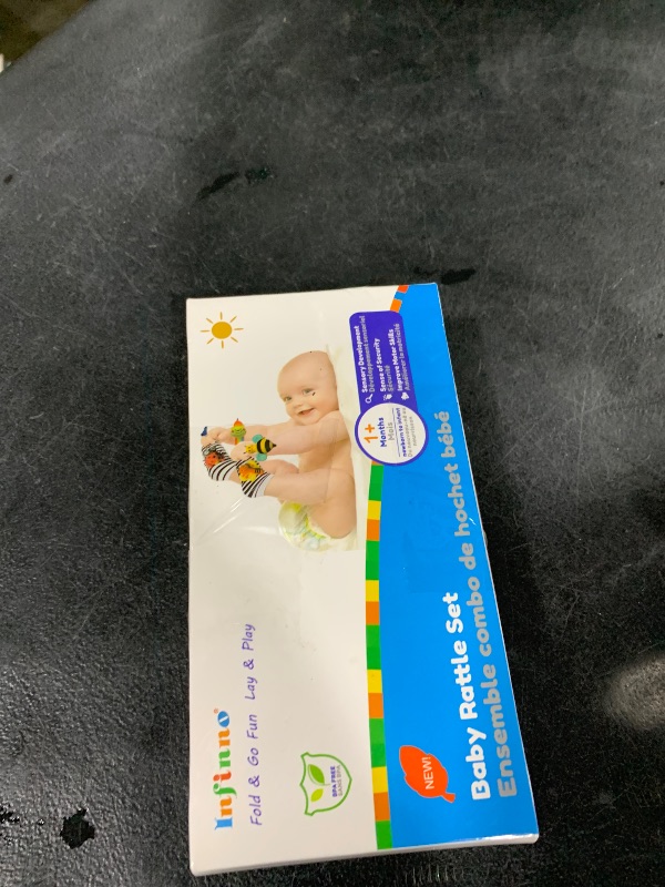 Photo 1 of Infinno Baby Wrist Rattle Socks and Foot Finder Set, Perfect Baby Toys for 0-12 Months Newborn Boys and Girls As Shower Gifts, Garden Bug Series