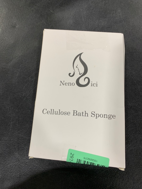Photo 1 of 100% Natural Compressed Cellulose Bath Shower Loofah Travel Pack(5.2x3.2x1 inches) Foam Sponge Body Wash Puff– Gentle Scrubber Exfoliator Eco-Friendly, and Efficient Cleansing Solution (10 Pack)