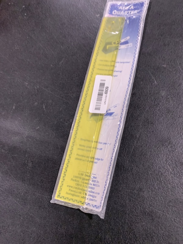 Photo 1 of CM Designs CMD40012 Ruler Add-A-Quarter Plus, 6" & 12"