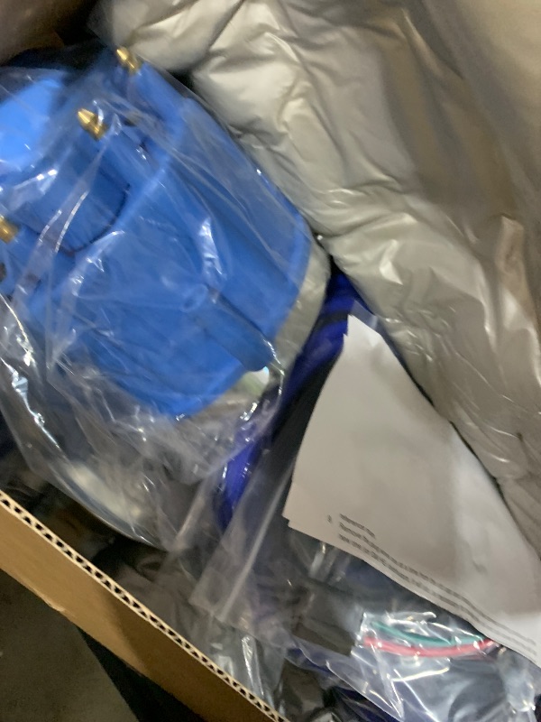 Photo 1 of A-Team Performance 8mm Silicone Wire & Silicone Cap Kit for HEI Distributor - Blue - Compatible with Ford FE 332-428 - Distributor Cap Rotor Kit & Ignition Wires