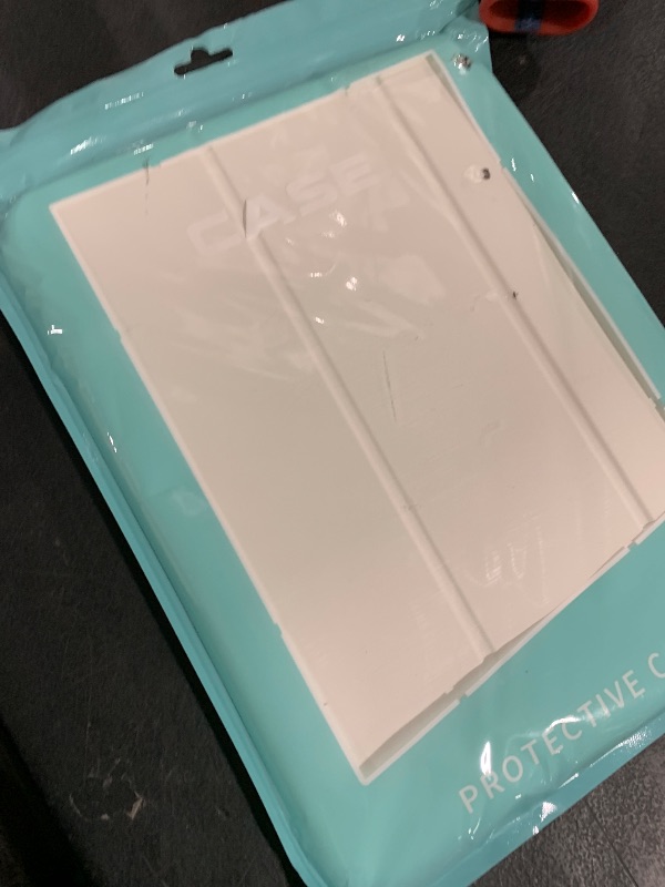 Photo 1 of Kenke  Case for iPad Air 11 Inch (M3) 2025 / (M2) 2024, iPad Air 5th/4th Gen 2022/2020 10.9 Inch with Pencil Holder, Detachable Cover with Clear Hard Back Shell, Auto Sleep/Wake, Cream White