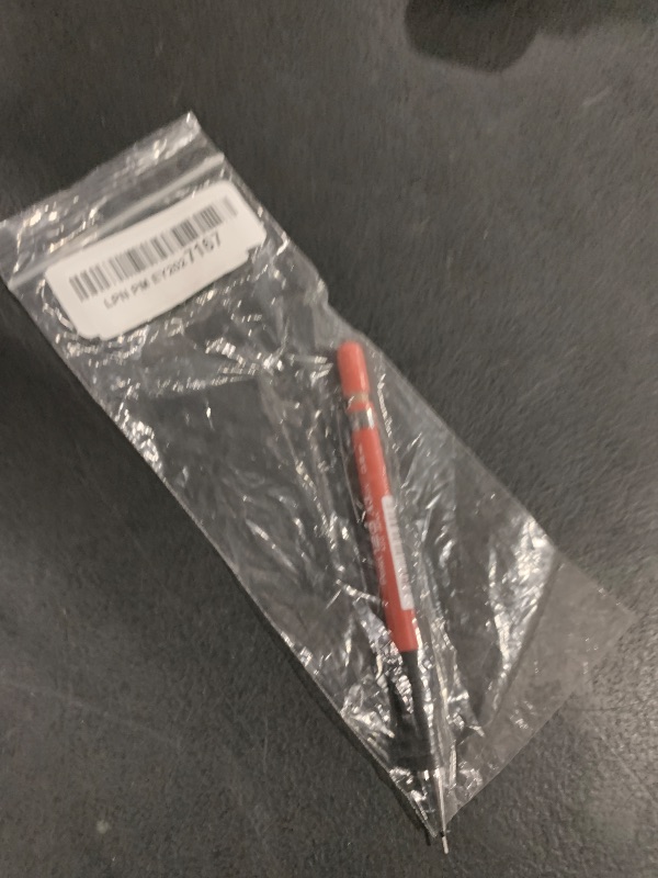 Photo 1 of Pentel Hi-Graph 4 mm Fixed Barrel Mechanical Pencil 0.3 mm Red