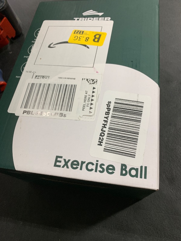Photo 1 of Trideer Yoga Ball for Exercise, Pregnancy & Birthing, 5 Sizes Exercise Ball for Physical Therapy, Stability, Fitness, Quick Pump Included