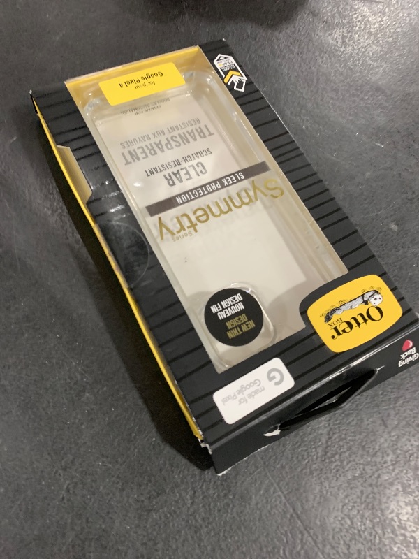 Photo 1 of OtterBox Symmetry Clear Series Case for Google Pixel 4 - Clear