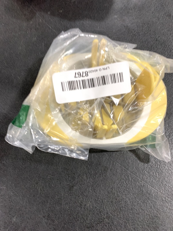 Photo 1 of Tovolo Citrus Slicer & Wedger Tool - Premium Dual Blade Lemon, Lime, and Orange Cutter Creates 8 Uniform Wedges and 6 Slices, Perfect Bar Tool, Anti-Slip Base, Stackable, BPA-Free, Dishwasher Safe