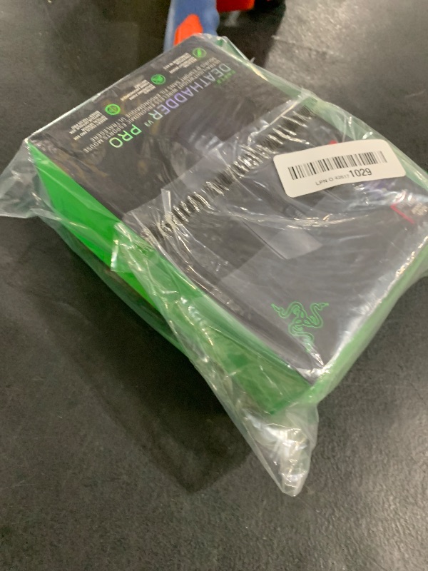 Photo 1 of Razer DeathAdder V3 Pro Gaming Mouse: 63g Ultra Lightweight - Focus Pro 30K Optical Sensor - Fast Optical Switches Gen-3 - HyperSpeed Wireless - 5 Programmable Buttons - 90 Hr Battery - Black
