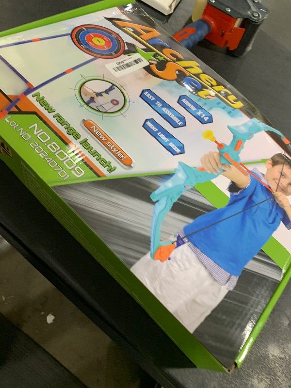 Photo 1 of 2 Pack Bow and Arrow Set for Kids, Light Up Archery Set with 14 Suction Cup Arrows, Archery Targets Outdoor Games for Kids Ages 4-8 8-12, Birthday Gifts Toys for 5 6 7 8 9 10 11 12 Year Old Boys Girls