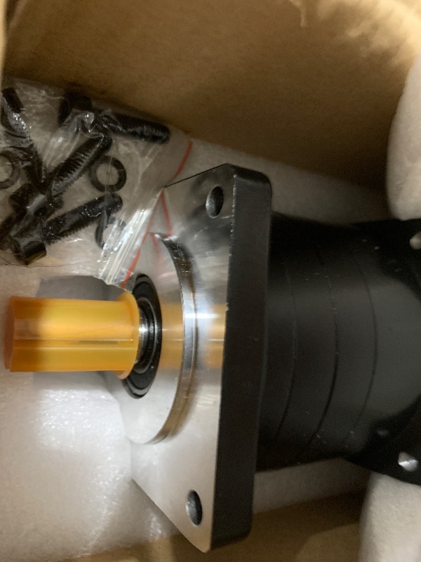 Photo 1 of 1/2" Planetary Gearbox 20:1 Nema 34 Gear Head 3000rpm Speed Reducer for Stepper Motor, D16mm Shaft Ouput, DHL/FedEx Ship (20:1)