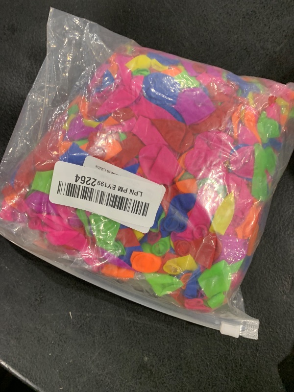 Photo 1 of COLORED WATER BALLOONS
