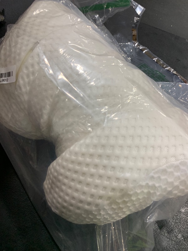 Photo 1 of Osteo Cervical Pillow for Neck Pain Relief, Hollow Design Odorless Memory Foam Pillows with Cooling Case, Adjustable Orthopedic Bed Pillow for Sleeping, Support for Side Back Sleepers