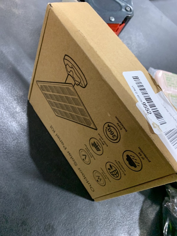 Photo 1 of Solar Panel for Ring Doorbell 1/2/3/3+/4, Video Doorbell, Ring Battery Doorbell, Solar Charger 6W AC 9V Waterproof, Adjustable Panel Mount, 9.8ft Cable