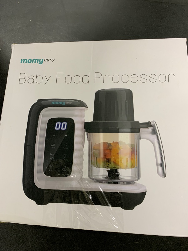 Photo 1 of MOMYEASY Baby Food Maker, Multifunction Baby Food Processor Chopper Grinder, Baby Food Steamer and Puree Blender in-One, with Bottle Warmer, Auto Cooking & Grinding with Touch Control