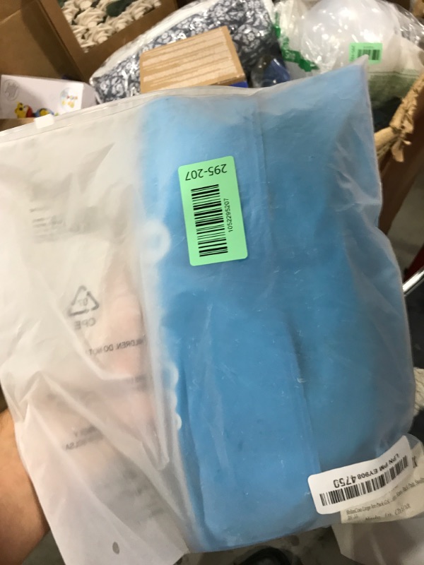 Photo 1 of RelaxCoo Large Flexible Ice Pack for Injuries Reusable Gel, 11x14.5 Inches, Cold Compress for Hip, Shoulder, Knee, Back Pain, Swelling, Bruises, Surgery