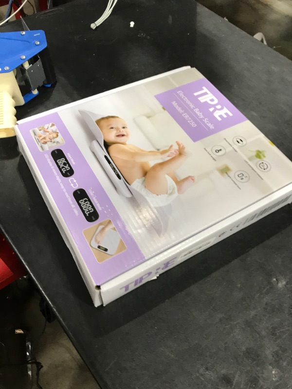 Photo 1 of TIPRE Baby Weight Scale, Infant Scale with Detachable Tray, Pet Scale for Cat Dog, Multiple Weighing Scale for Toddler, Children, Pet and Adult Auto-Rotation LED Screen, Up to 400lb/180kg