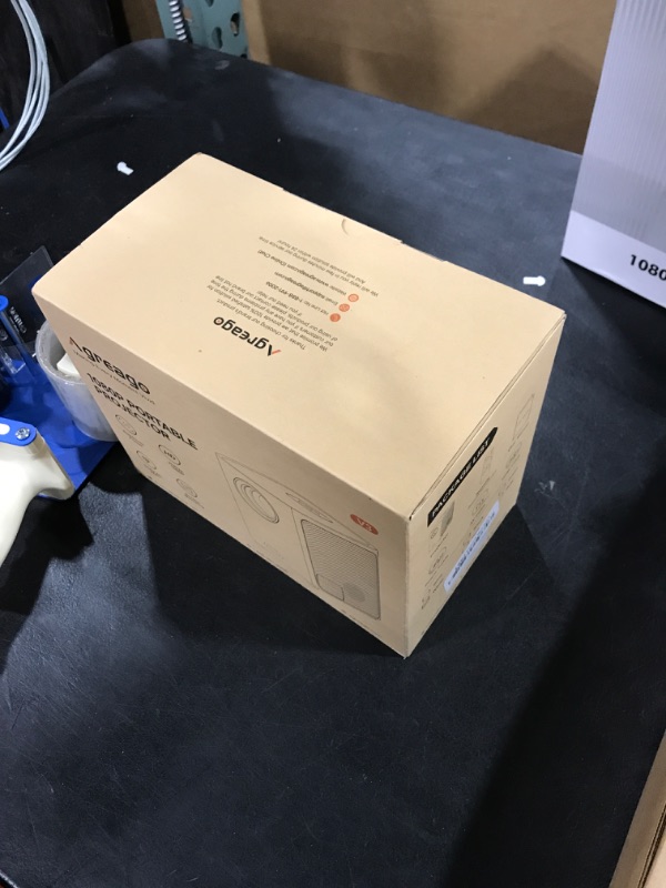 Photo 1 of [Electric Focus]Projector with WiFi and Bluetooth, Native 1080P 15,000 Lumens 4K Supported, Agreago Outdoor Movie Projector for Home Theater UP to 300", for iOS/Android/Laptop/TV Stick/HDMI/USB