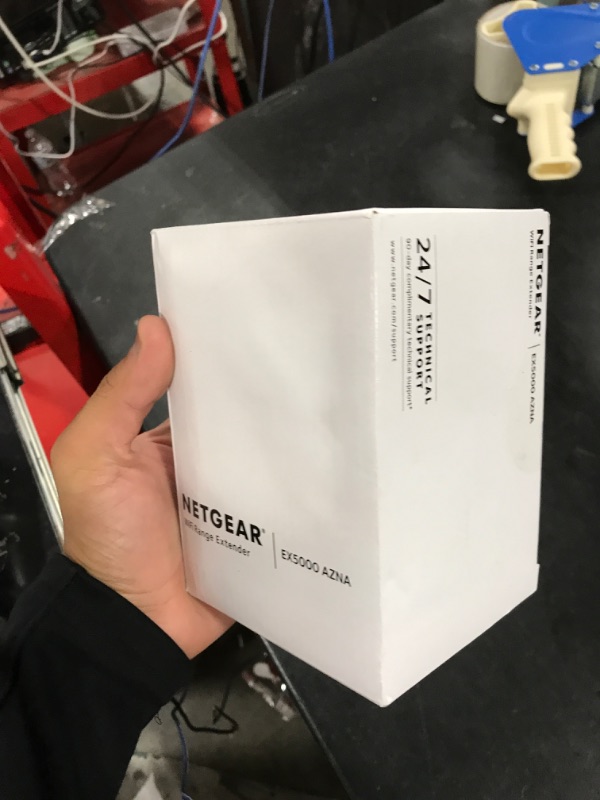 Photo 1 of NETGEAR WiFi Mesh Range Extender (EX5000) - Covers up to 1,000 sq.ft. and 15 Devices with AC1200 Dual Band Wireless Signal Booster & Repeater (up to 1200 Mbps Speed) – Compact Wall Plug Design