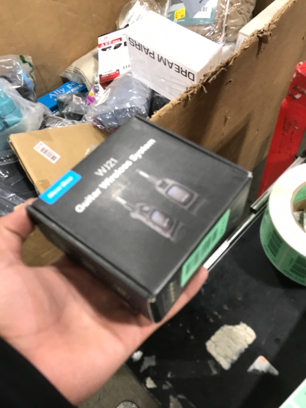 Photo 1 of Wireless Guitar System 2.4 GHz with 6 Channels Rechargeable Audio Wireless Guitar Transmitter Receiver for Guitar Bass Electric Instruments