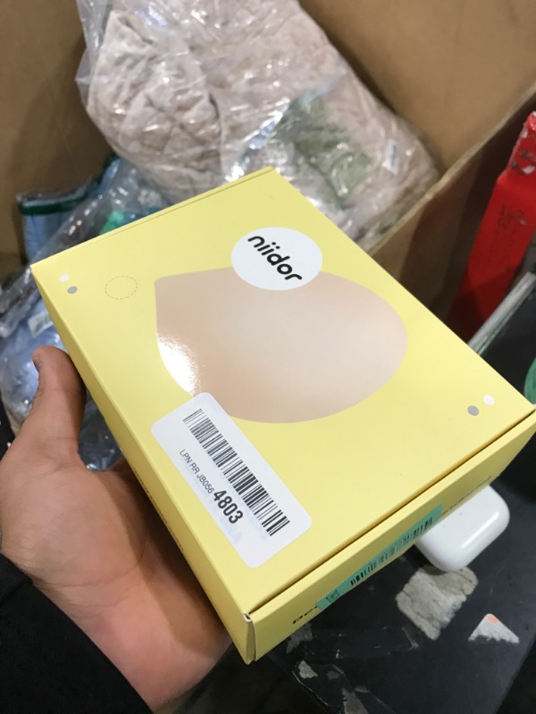Photo 1 of Niidor 2025 New Magnetic Sticky Bra Strapless Adhesive Invisible Push up Silicone Bra with Magnetic Clasp for Women Backless Dress
