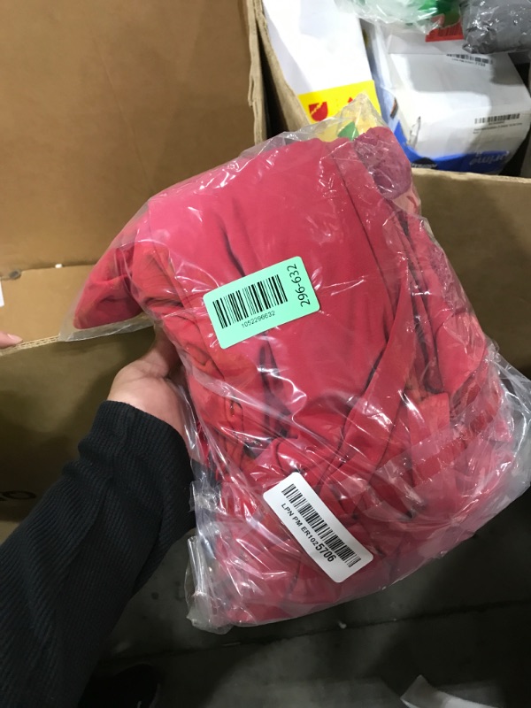 Photo 1 of Women's Halloween Short Sleeve Button Down Red Dress Horror Movie Cosplay Pearll Costume XL