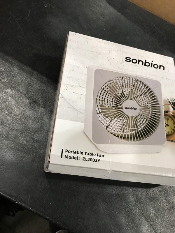 Photo 1 of portable table fan 